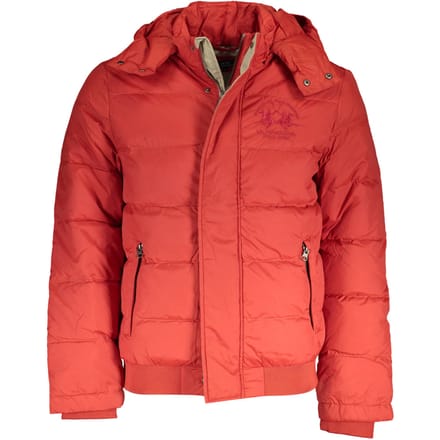 La Martina Heren Oranje Polyamide Jas