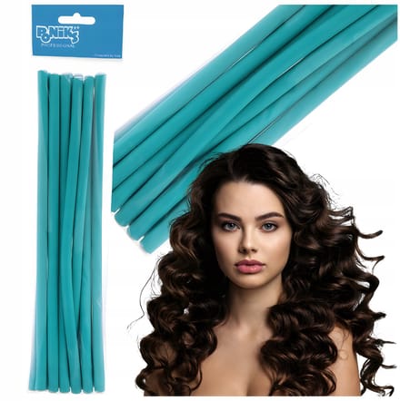 Poniks Haarrollers Papilotten - Voor Krullen en Golven - 12 stuks 0,8mm