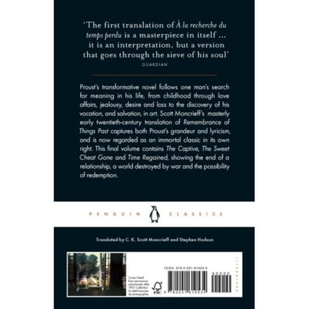 Remembrance Of Things Past: Volume 3 - Marcel Proust