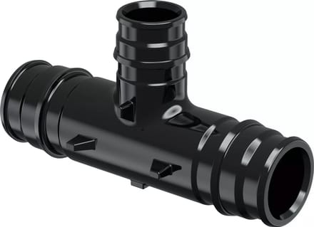 Uponor PE Xa Q&E PPSU Master T stuk verlopend 32x25x32mm