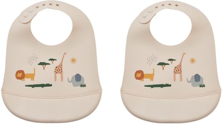 Liewood Tilda slabbetjes Safari Sandy mix