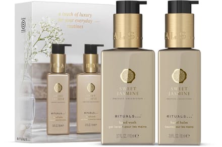 Rituals Sweet Jasmine Mini Kitchen Handbalm 85ml & Handwash 110ml