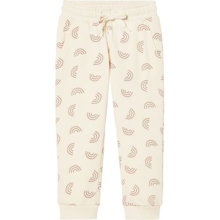 LUPILU Meisjes joggingbroek (patroon/wit, 122/128)