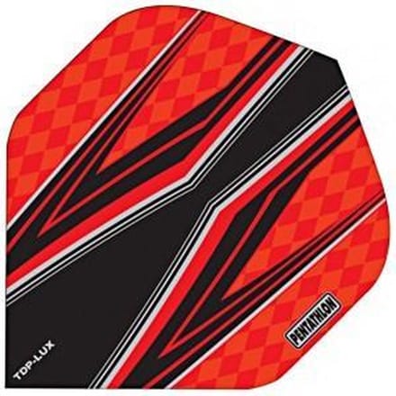 ABC Darts - Dart Flights Pentathlon - Spitfire Z rood - 10 sets