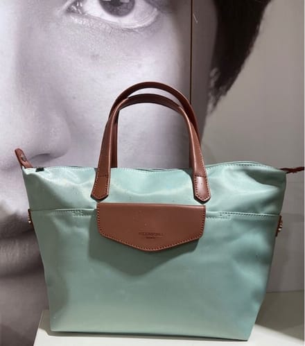 Hexagona Dames Handtas Mint | Groen | Maat: One Size
