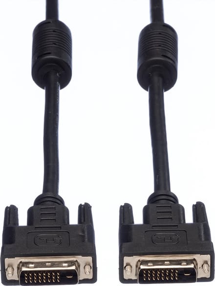 VALUE DVI monitor kabel, DVI M-M, (24+1) dual link, 1 m