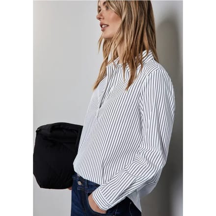 Lange zakelijke blouse