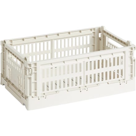 HAY Colour Crate mand S gerecycled - off white