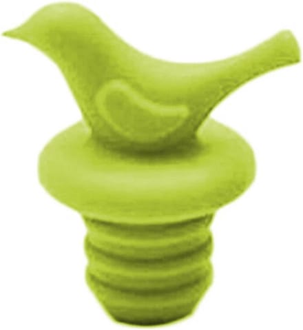 Flessenstop - Vogel groen - Wijnstopper - LeuksteWinkeltje