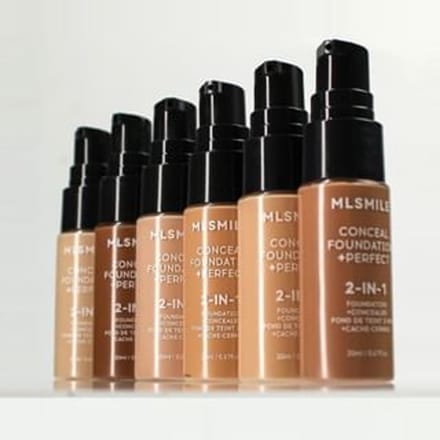 MLSMILE - 2-in-1 Conceal Foundation - 6 Colors #06 - 20ml