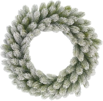 Black Box Trees Nigata Kerstkrans - Ø60 cm - Groen Frosted