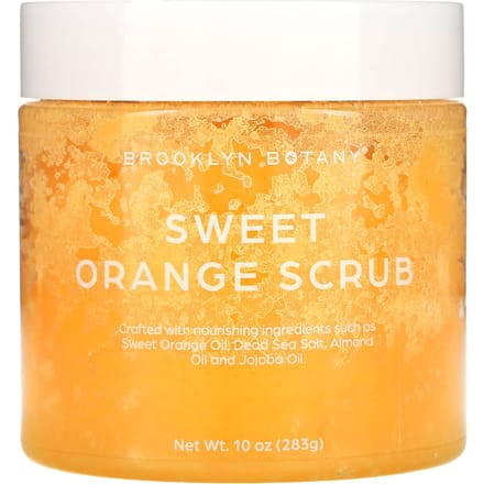 Brooklyn Botany, Zoete Sinaasappel Scrub, 10,5 oz (300 g) beige