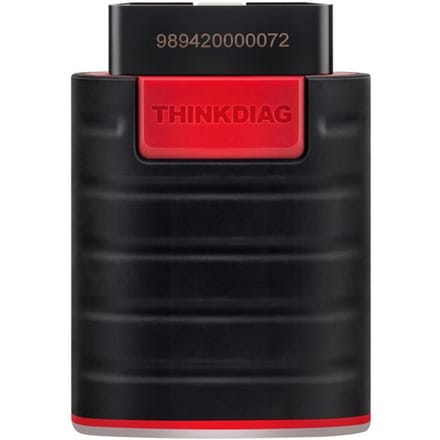 Thinkdiag Volledig Systeem OBDII Codelezer met 16 Resetfuncties voor Android/IOS Easydaig Scanner Update Versie zwart