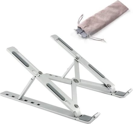 LuxeBass Verstelbaar en Opvouwbaar Laptophouder t/m 17 inch - LB455