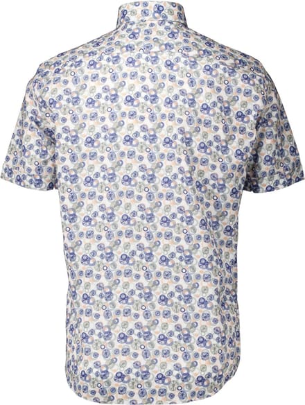 Giordano - Overhemd Groen Giordano Korte Mouw Overhemd Groen 516039