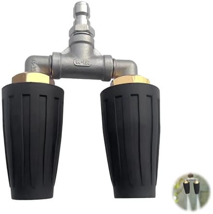 Virtubuy - Hogedrukspuit Accessoires - Rotating Dual Turbo Nozzle