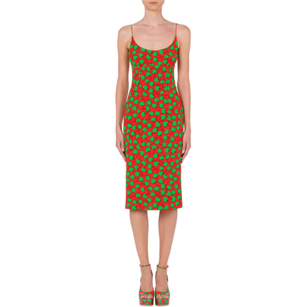 Moschino Dress Red Red Taglia: 40 | Abiti Midi Outlet | Donna | Rosso