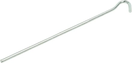 ProPlus Tentharing met open oog - metaal - 22 cm - geschikt voor zachte bodems