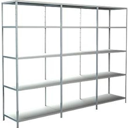 Insteekstellingen - B 2600 x D 500 x H 2000 mm - wit