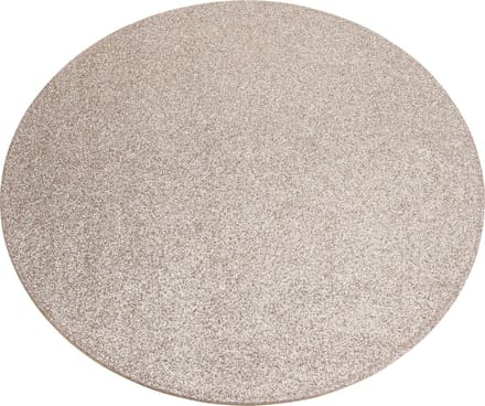 Placemat Rond tweezijdig - Ene zijde Glitter en andere Shiny - ˜ 33cm - Set-4