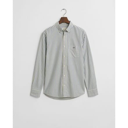 Gant Overhemd Classic Oxford Stripe Rich Blue / male