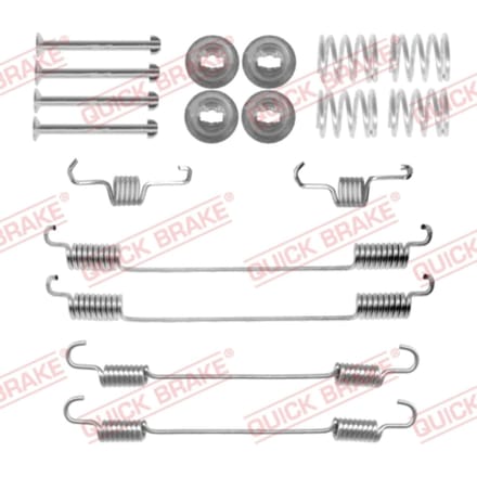 Toebehorenset, remschoenen QUICK BRAKE 105-0057
