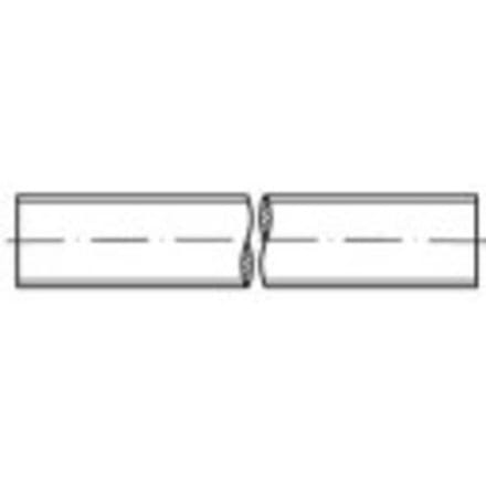 TOOLCRAFT 1066494 M2 Draadeind M2 1 m RVS A4 1 stuk(s)