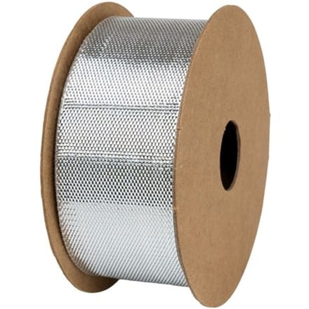 Stewo satijnen cadeaulint, formaat 25 mm. x 4 m., kleur zilver