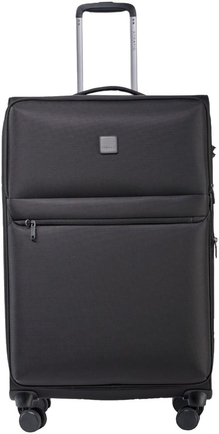 STRATIC Lite - zachte grote koffer - 78 cm - Black