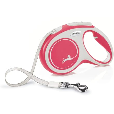 Flexi New Comfort M Tape Leash 5m 25kg Red