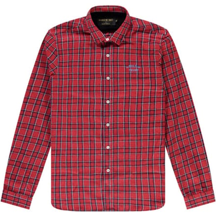 In Gold We Trust Unisex The Clash Red Größe: M | Business hemden Outlet | Unisex | Rot