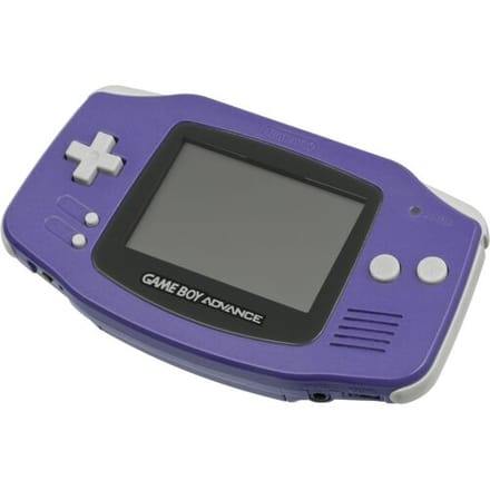 Nintendo Game Boy Advance-Paars (GBA) Gebruikt