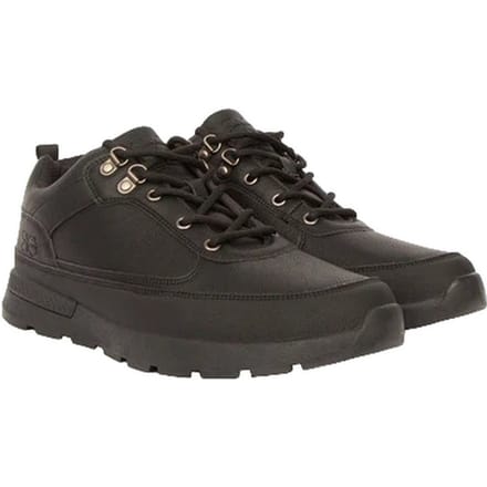 Crosshatch Heren Banbury Leren Laarzen (Zwart)