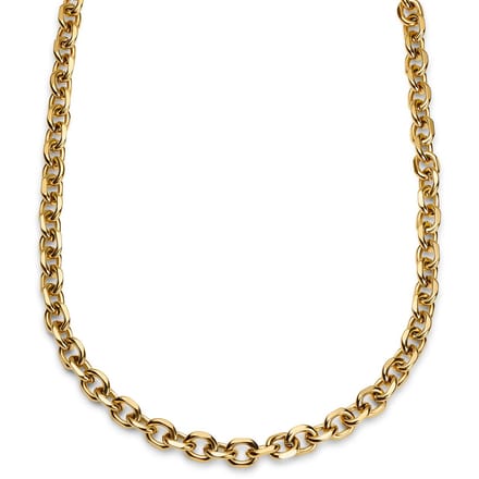 Essentials | 10 mm Goudkleurige Ketting met Kabelschakels