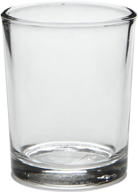 Waxinelicht, H: 6,5 cm, d 4,5-5,5 cm, 120 ml, 12 stuk/ 1 doos