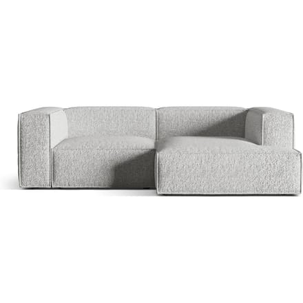 Hoekbank Nuria 3-zits rechts bouclé | Micadoni
