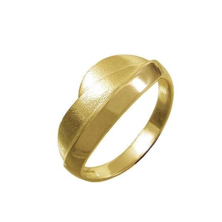 De heuvels. Gouden ring 16mm