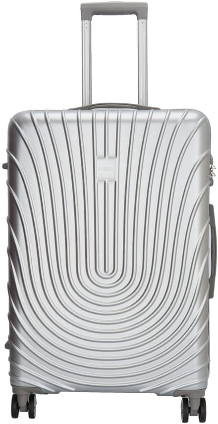 Enrico Benetti Calgary Middelgrote Koffer 68 cm - 71 liter - TSA Slot - Zilver