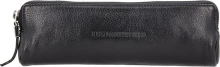 Hide & Stitches Porto Pennenetui - 100% Leer - Zwart