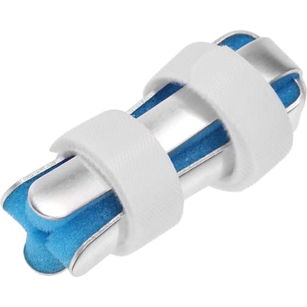 Aluminium Vinger Hand Spalk Herstel Blessure Pijn Buigen Vervorming Correctie M M white
