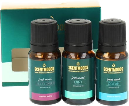 ScentMoods Giftset Essential Oil Fresh Mood 3x 10ml