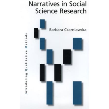 Narratives In Social Science Research - Czarniawska, Barbara