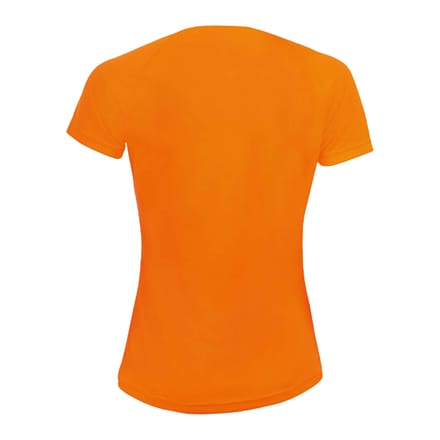 SOLS Dames/Dames Sportief Raglan T-shirt (Neon Oranje)