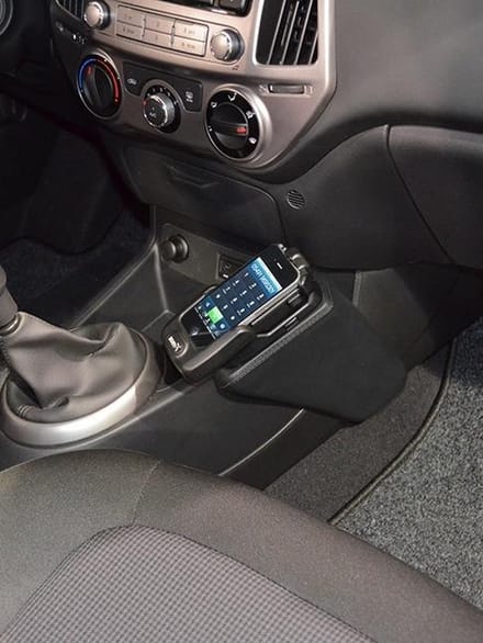 Houder - Hyundai i20 09/2012-2019 Kleur: Zwart