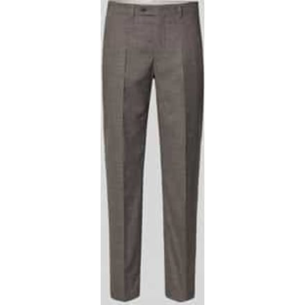 Slim fit pantalon met persplooien