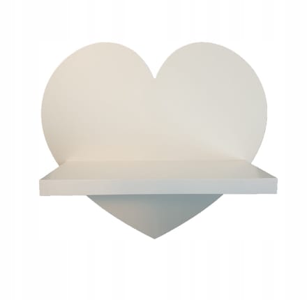Wandrekje Hard MDF Wit - Scandinavisch design voor kinderkamer