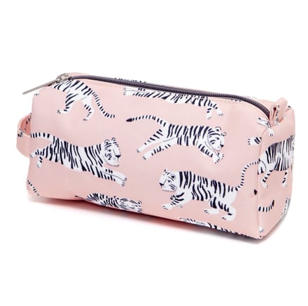 Petit Monkey etui tijger wit