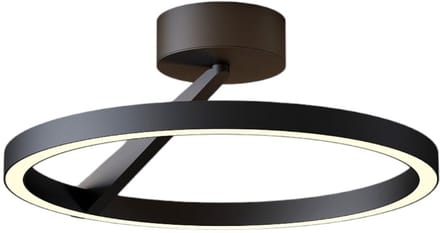 Artdelight - Plafondlamp Oregon up down Ø 33 cm zwart
