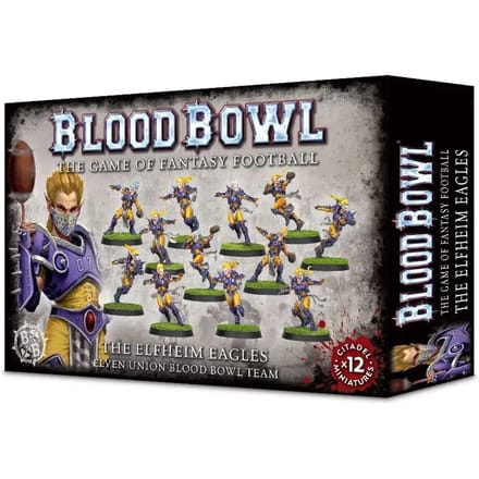 Pak met 12 figuren Games Workshop Blood Bowl - Team Union Elfique : The Elfheim Eagles