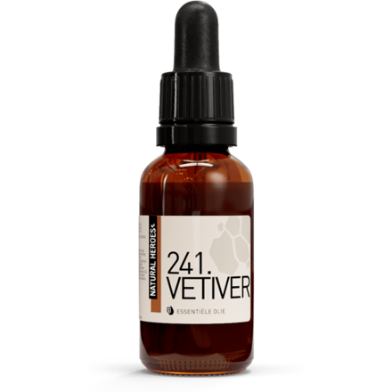 Natural Heroes Vetiver Etherische Olie - 30 ml